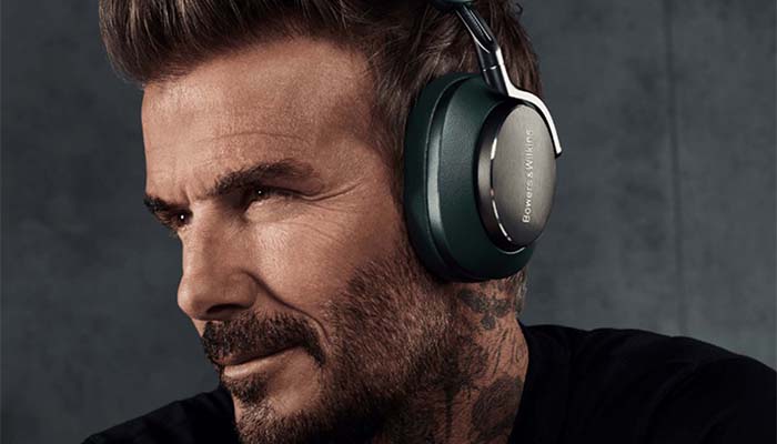 David Beckham introduces Bowers & Wilkins Px8 Dark Forest